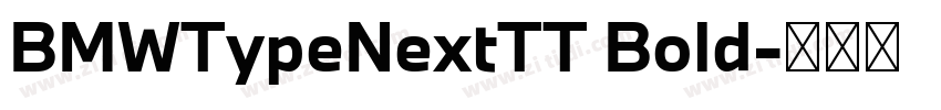 BMWTypeNextTT Bold字体转换 BMWTypeNextTT Bold字体转换